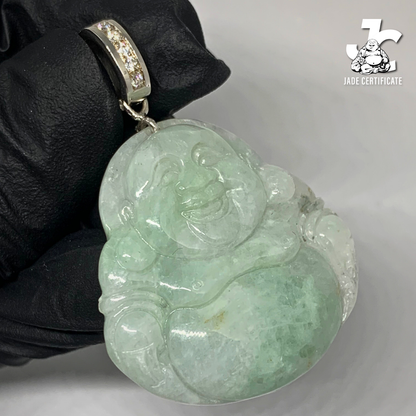 Laughing Buddha Jade - Type A Moss Green 05